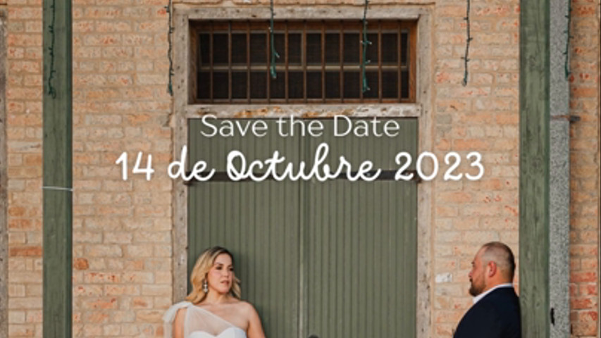 Save the date Yessica y Arturo