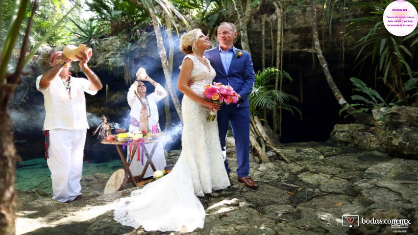 Ceremonias de boda en el cenote azul