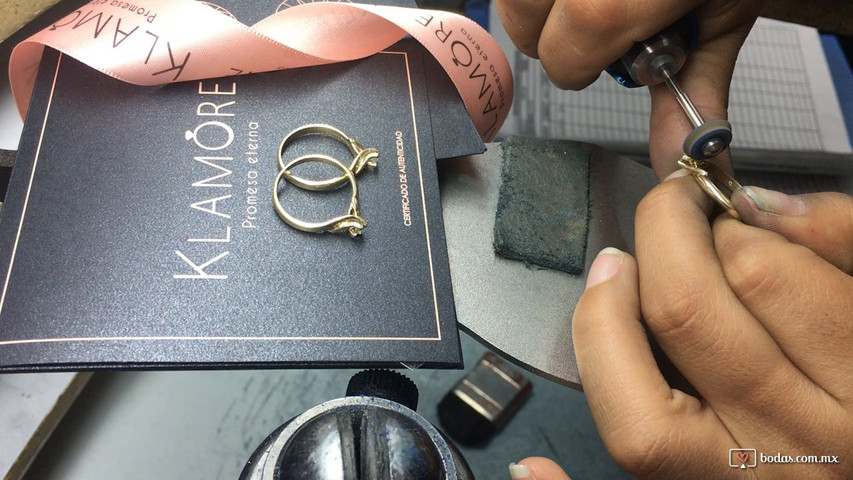 Fabricando anillos de compromiso Klamore