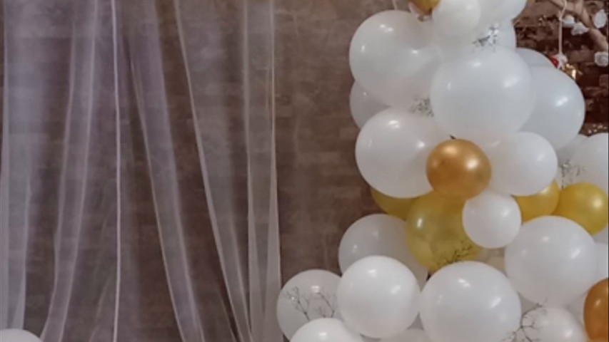 Decoración con globos 