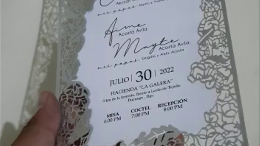 Invitacion Calada