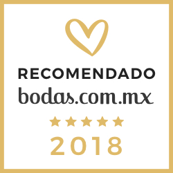 Recomendado en Bodas.com.mx